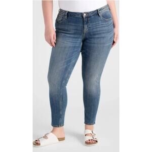 Vigoss Jeans Womens 18w Blue Jagger Skinny - New With Tags